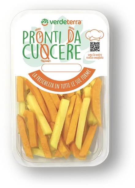Zucca e patate a stick
