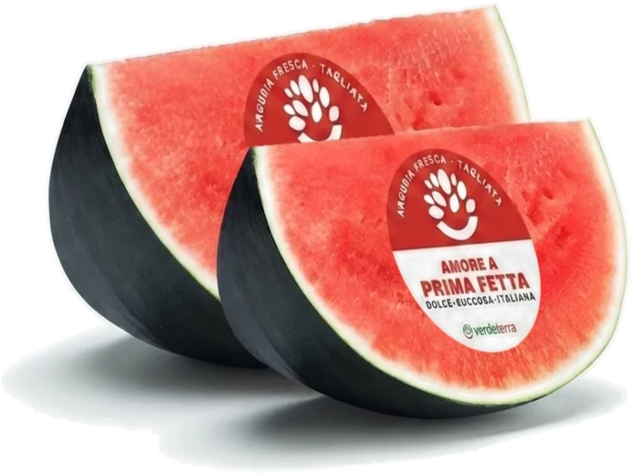 Anguria nera a spicchi