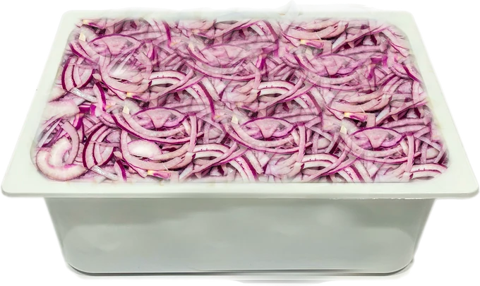 Cipolla rossa a fette