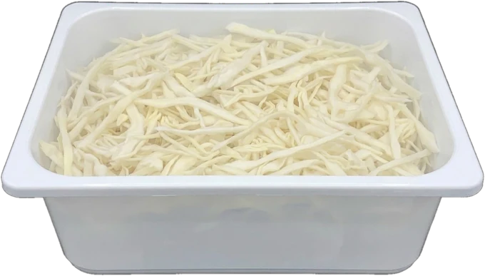 Crauto bianco a julienne
