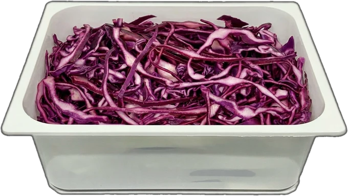 Crauto rosso a julienne