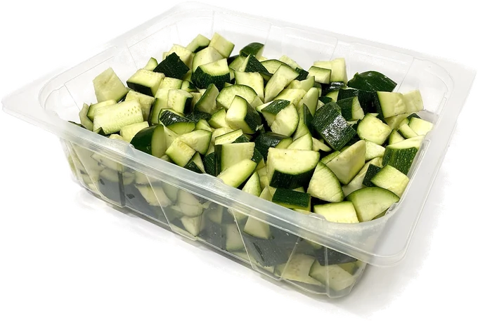 Zucchine a cubetti